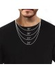 Sterling Silver Chai Pendant Necklace - Am Yisrael Chai